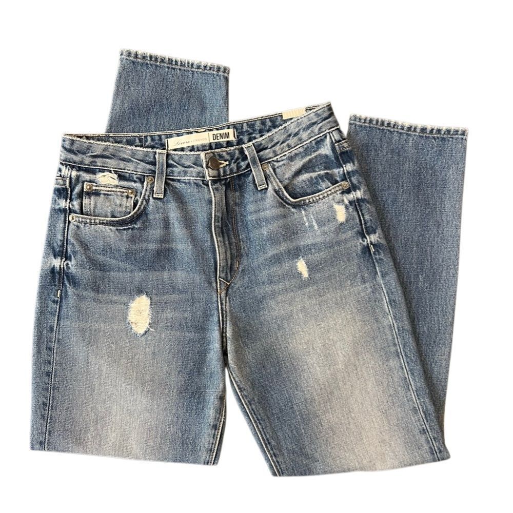 Lovers + Friends LOGAN High-Rise TAPERED Jeans Size 26